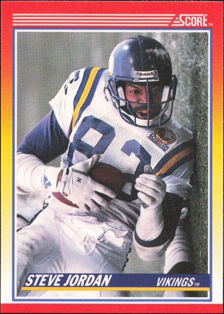 1990 Score Steve Jordan #284 trading card