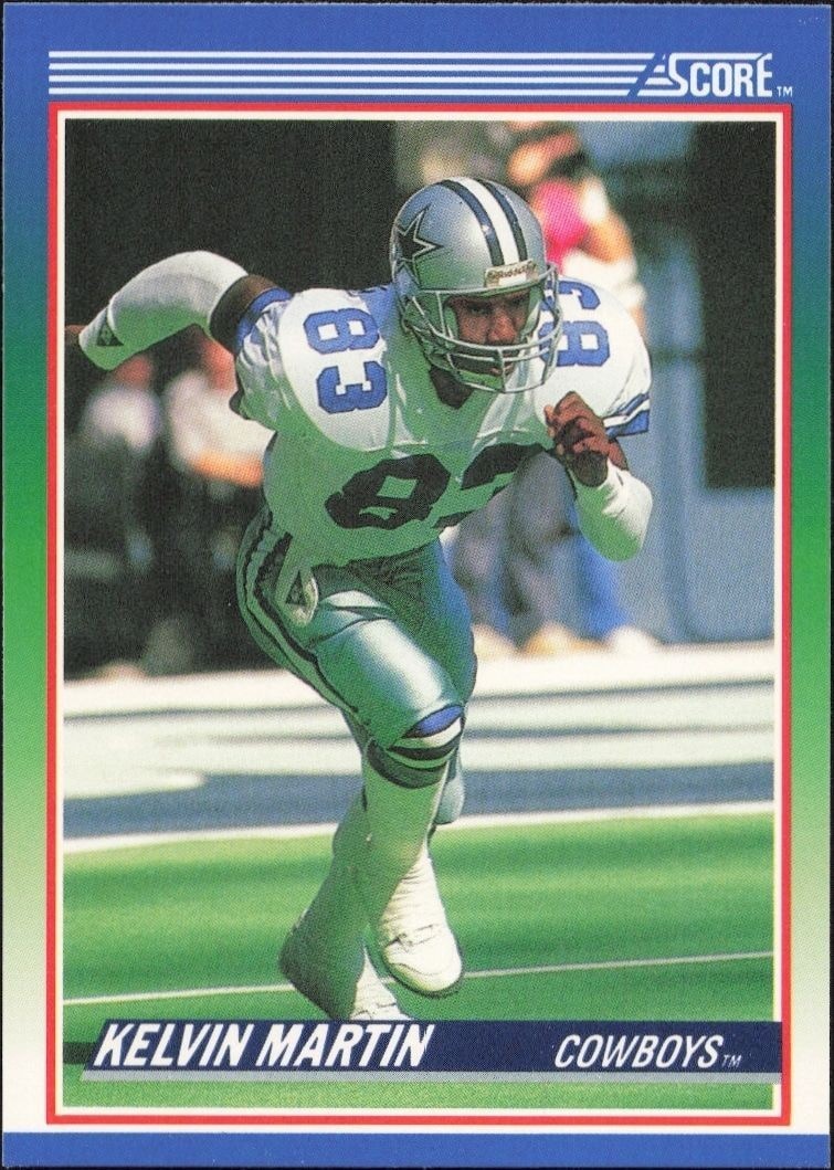 1990 Score Kelvin Martin #82 trading card
