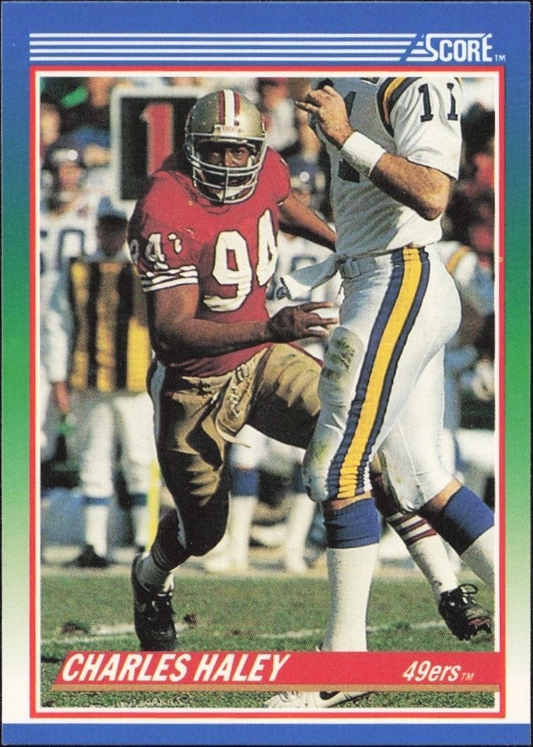 1990 Score Charles Haley #94 trading card