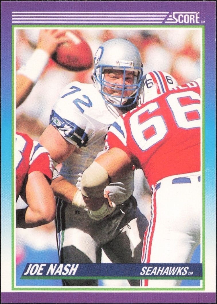 1990 Score Joe Nash #172 trading card