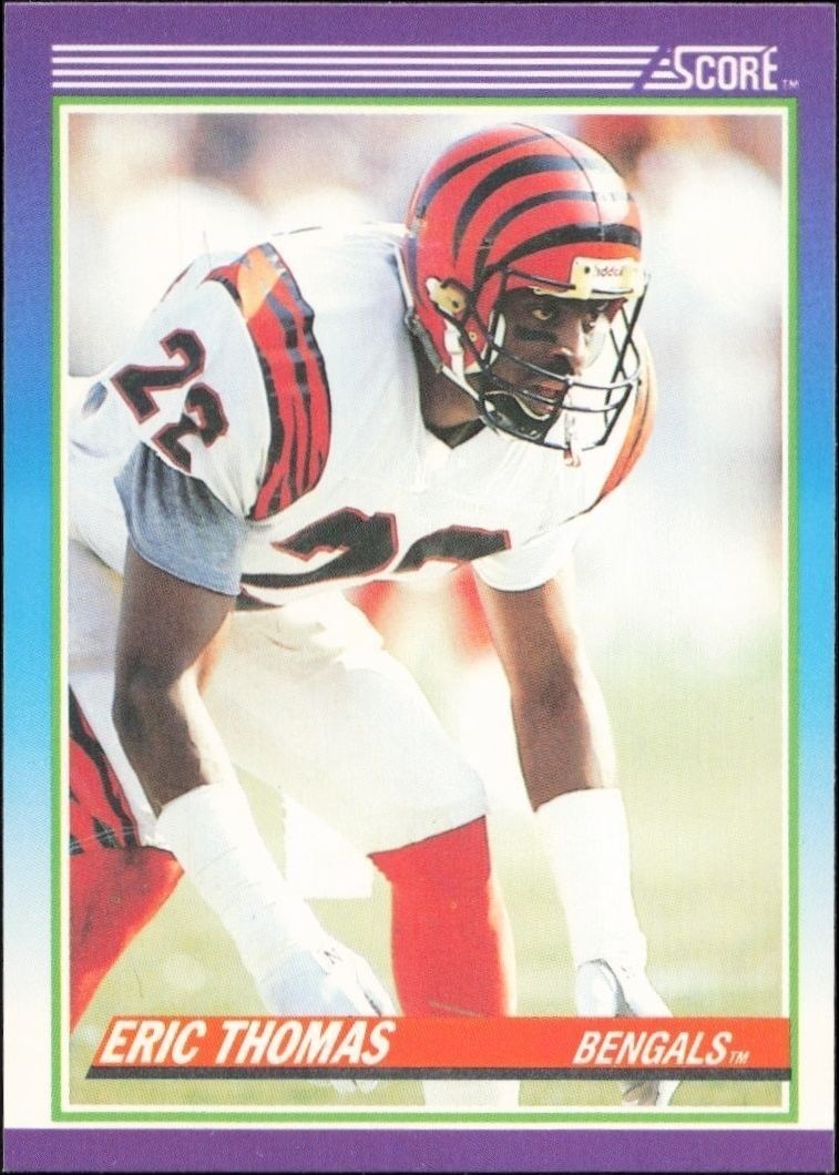 1990 Score Eric Thomas #141 trading card
