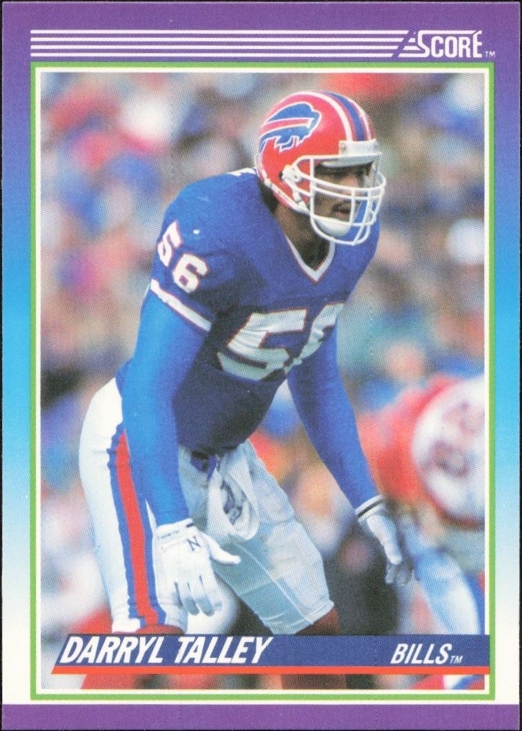 1990 Score Darryl Talley #156 trading card