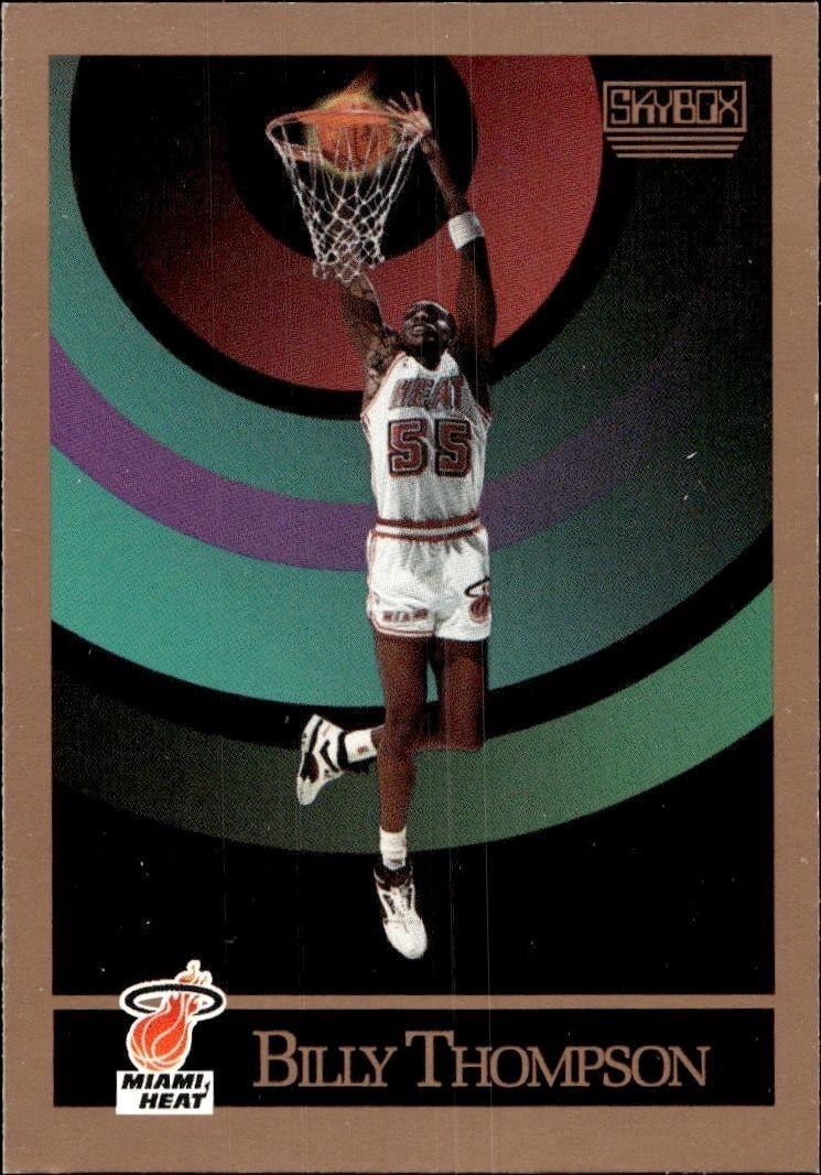 1990-91 Skybox Billy Thompson #154 trading card