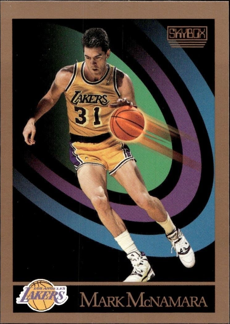 1990-91 Skybox Mark McNamara #139 trading card