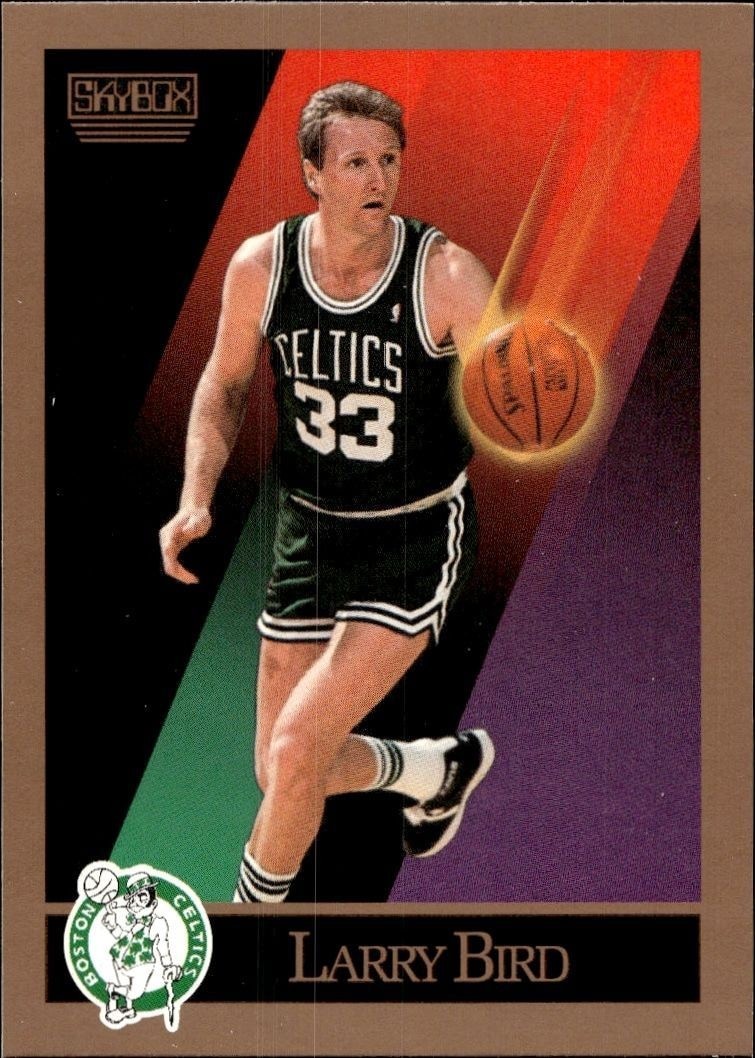 1990-91 Skybox Larry Bird #14 trading card