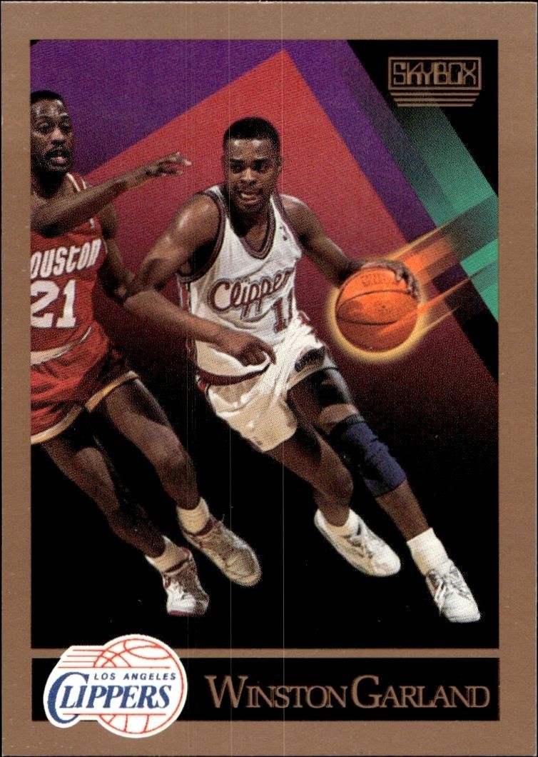 1990-91 Skybox Winston Garland #125 trading card