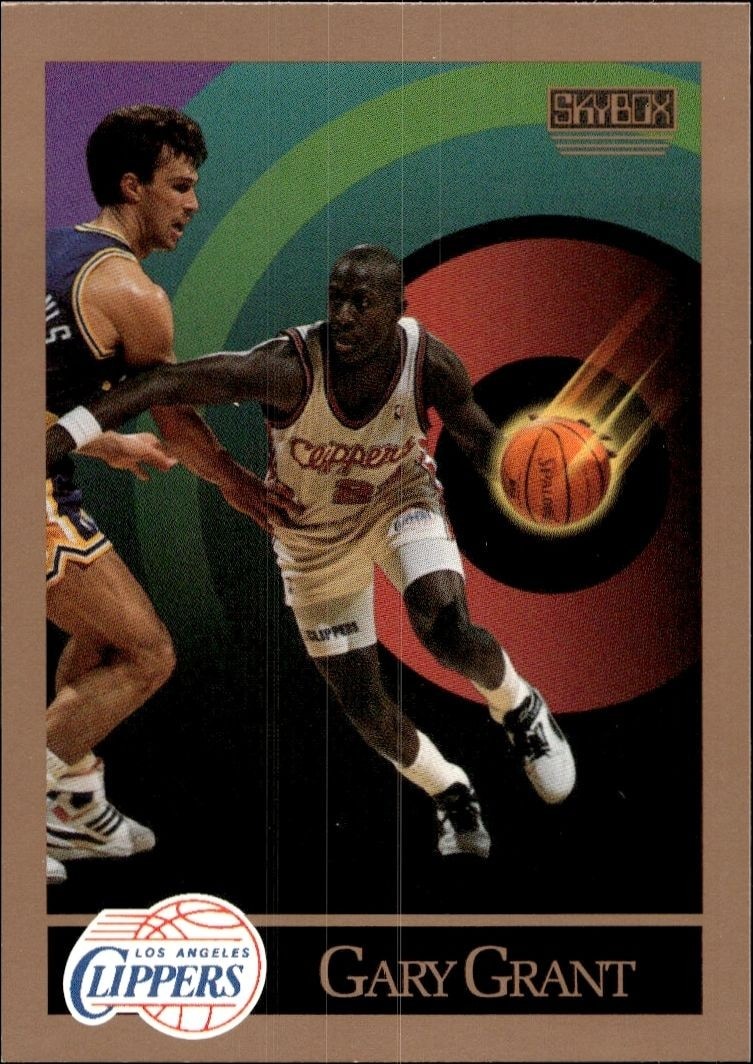 1990-91 Skybox Gary Grant #127 trading card