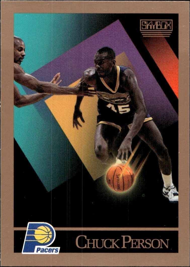 1990-91 Skybox Chuck Person #119 trading card