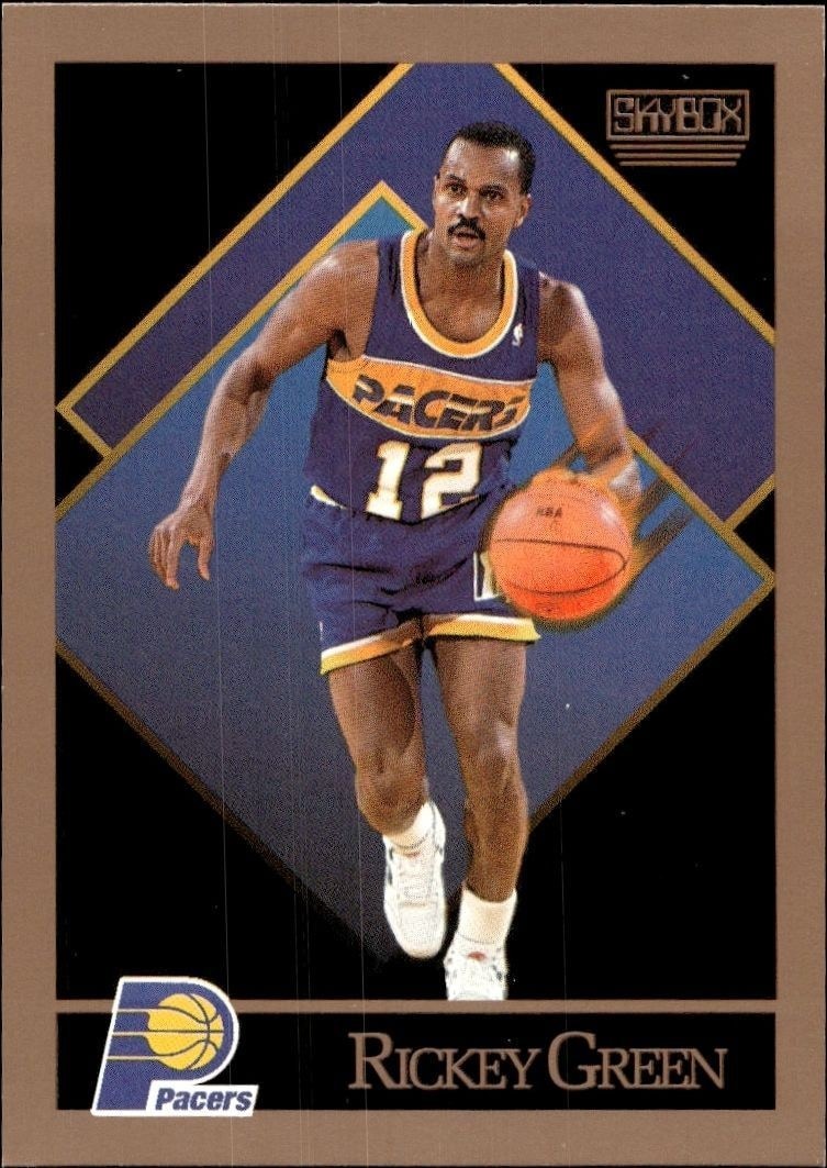 1990-91 Skybox Rickey Green #115 trading card
