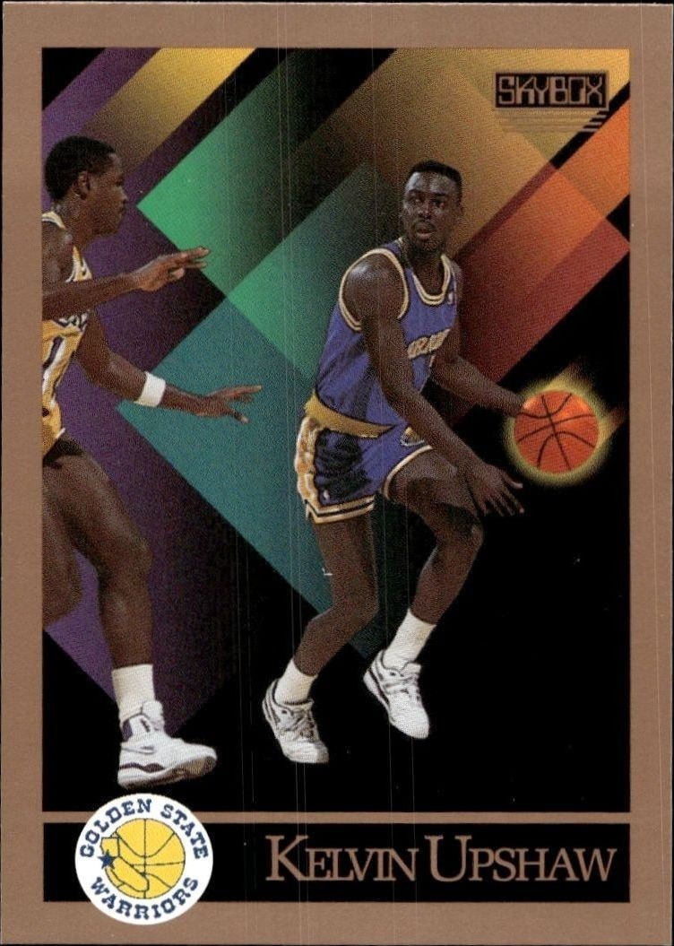 1990-91 Skybox Kelvin Upshaw #104 trading card