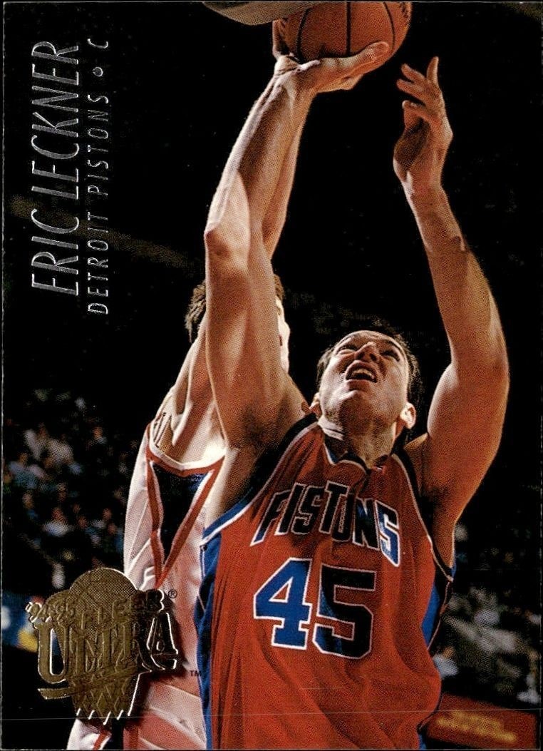 1994-95 Fleer Ultra Eric Leckner #240 trading card