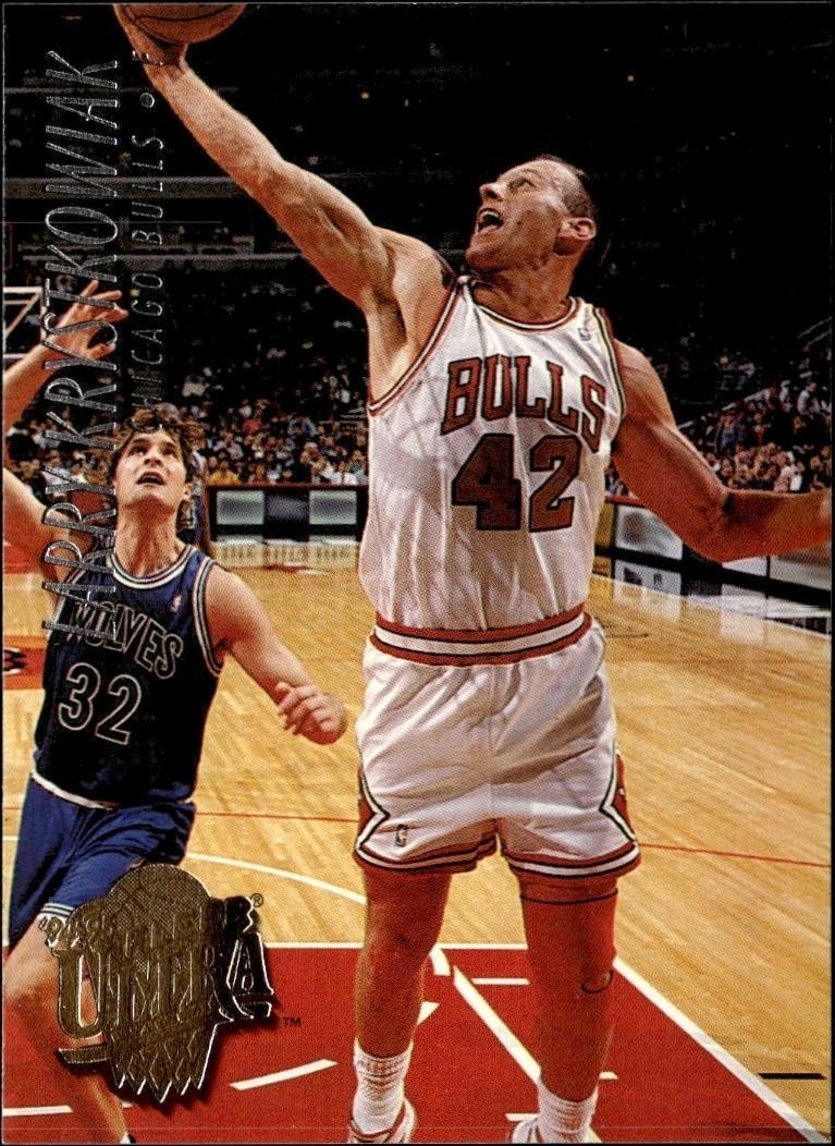 1994-95 Fleer Ultra Larry Krystkowiak #219 trading card
