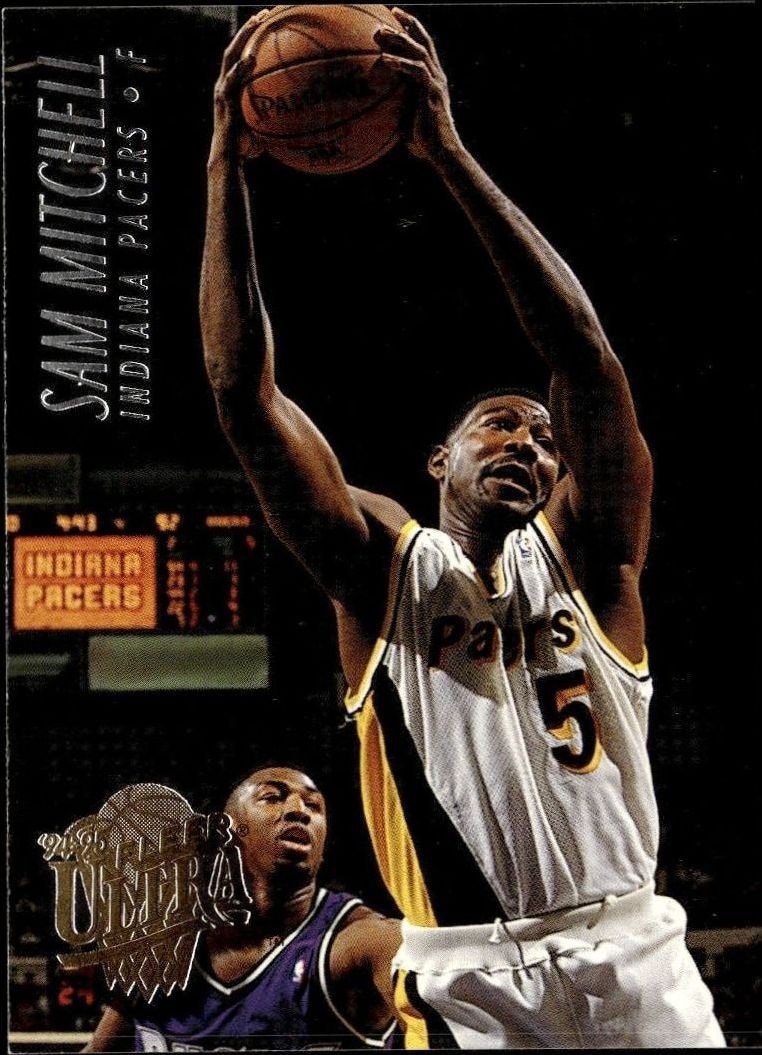 1994-95 Fleer Ultra Sam Mitchell #258 trading card