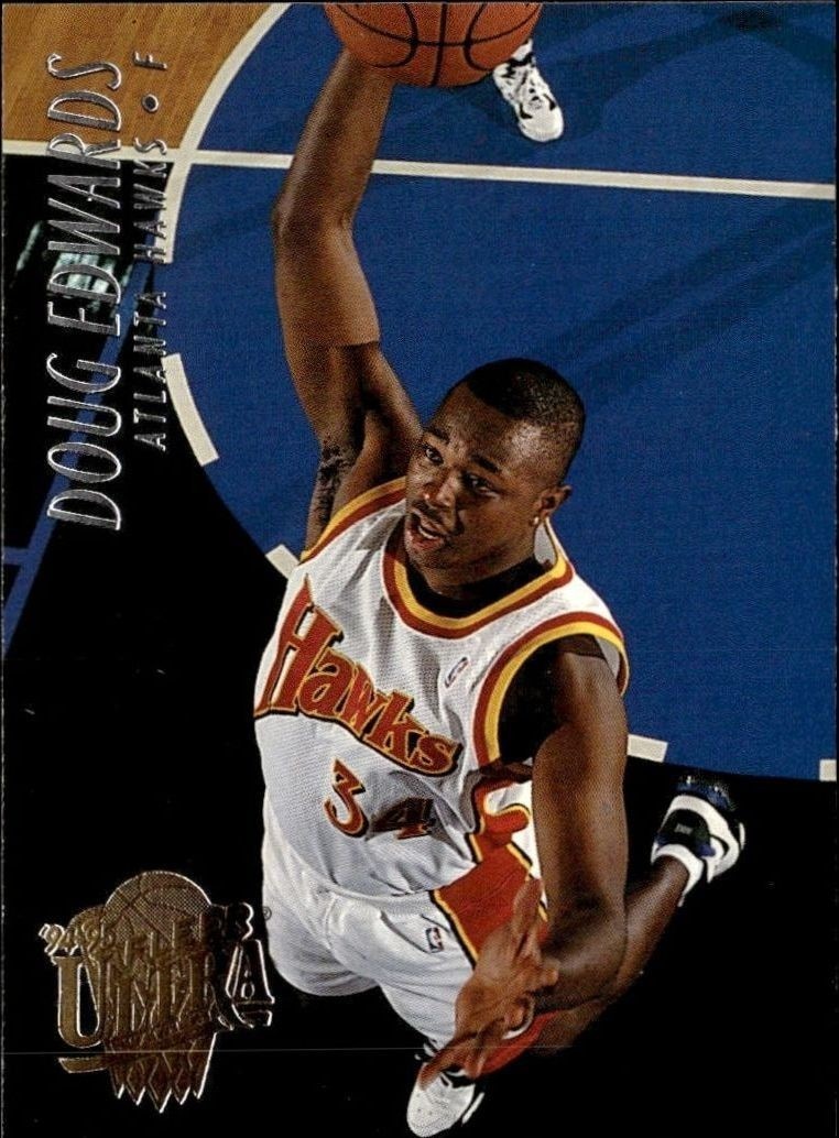 1994-95 Fleer Ultra Doug Edwards #202 trading card