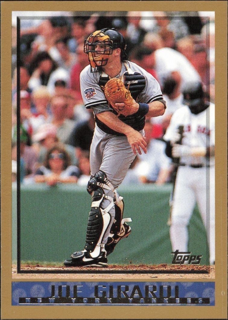 1998 Topps Series 1 Joe Girardi #122 trading card