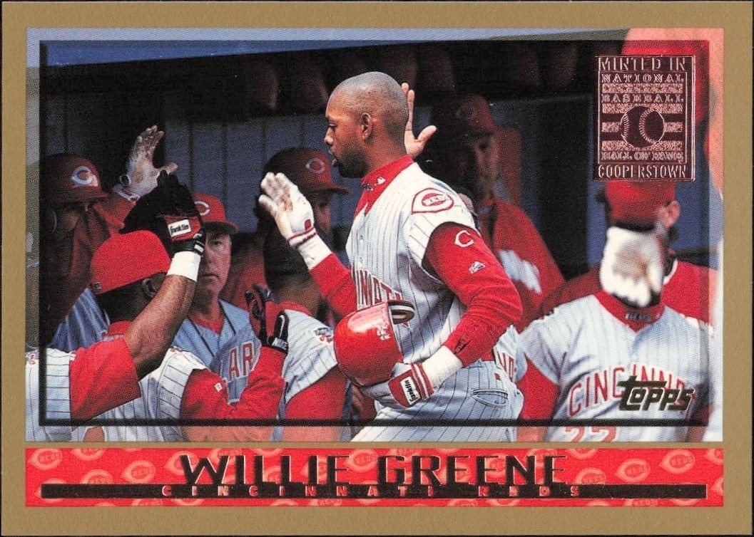 1998 Topps Series 1 Willie Greene #104 trading card