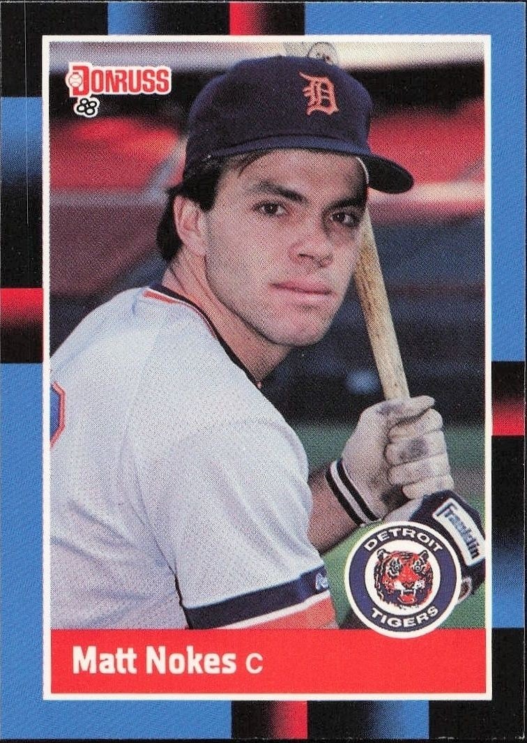 1988 Donruss Matt Nokes #152 trading card