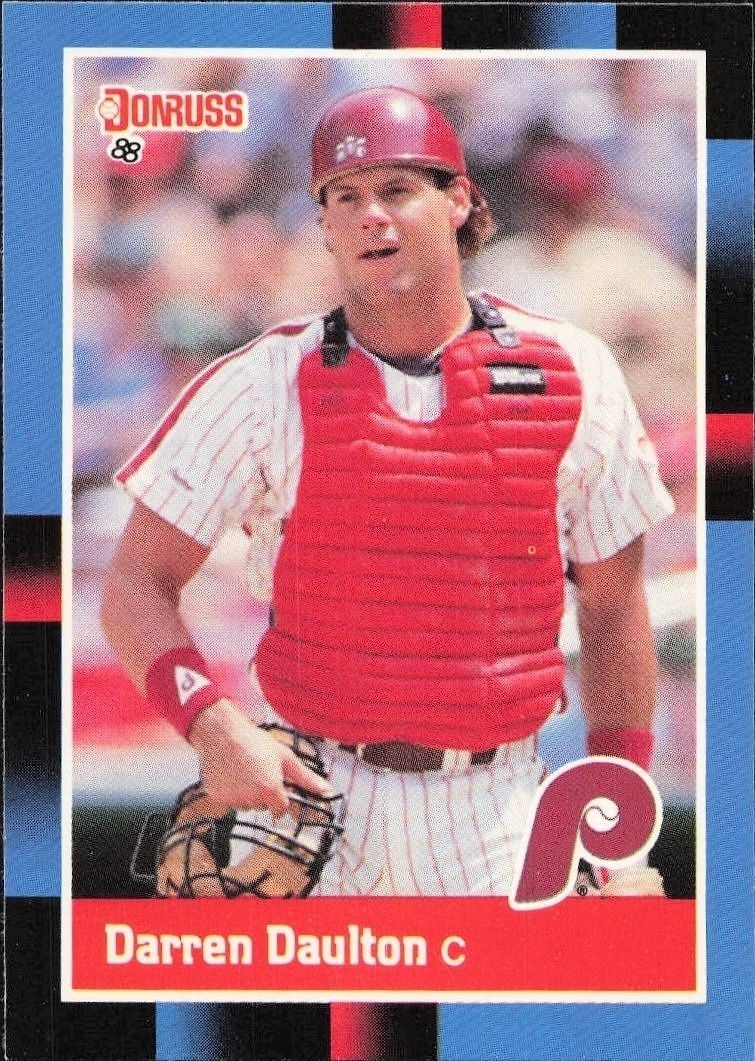 1988 Donruss Darren Daulton #309 trading card