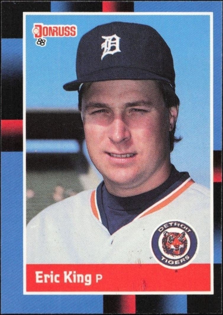 1988 Donruss Eric King #50 trading card