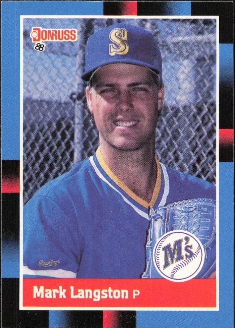 1988 Donruss Mark Langston #317 trading card