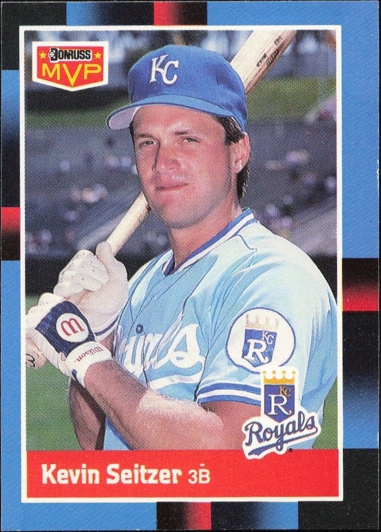 1988 Donruss Kevin Seitzer #BC-17 trading card