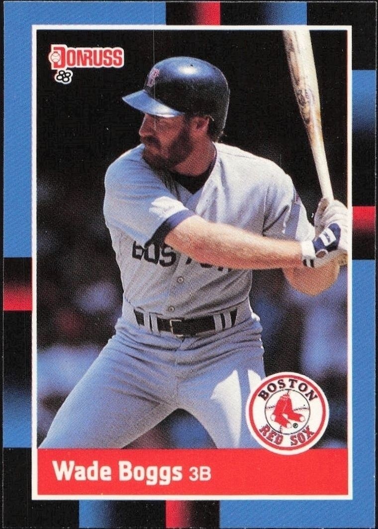 1988 Donruss Wade Boggs #153 trading card