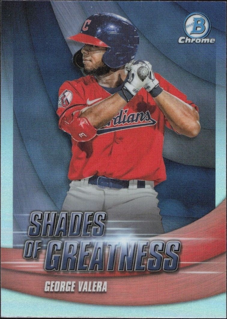 2022 Bowman Chrome George Valera #SG-8 trading card