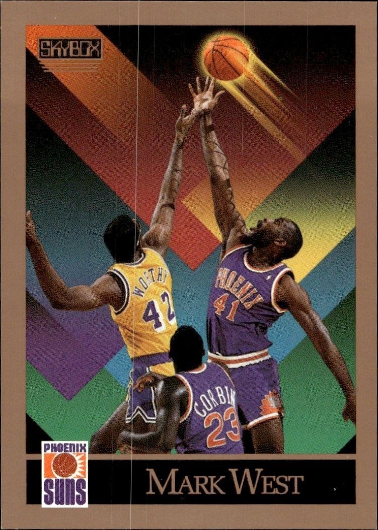 1990-91 Skybox Mark West #230 trading card