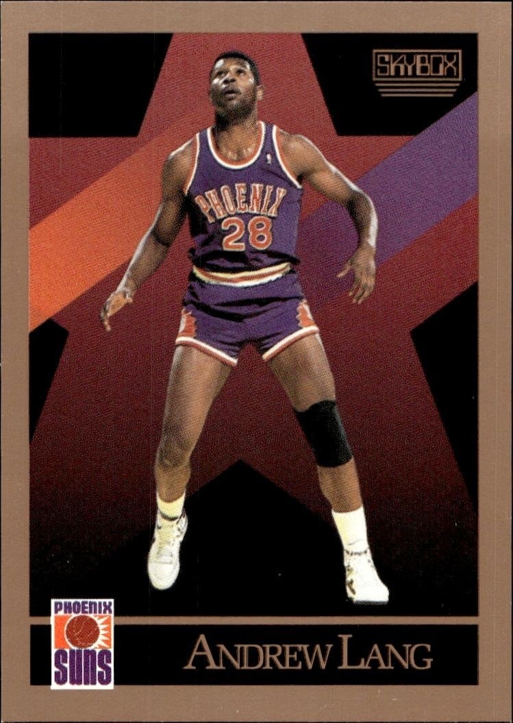1990-91 Skybox Andrew Lang #225 trading card