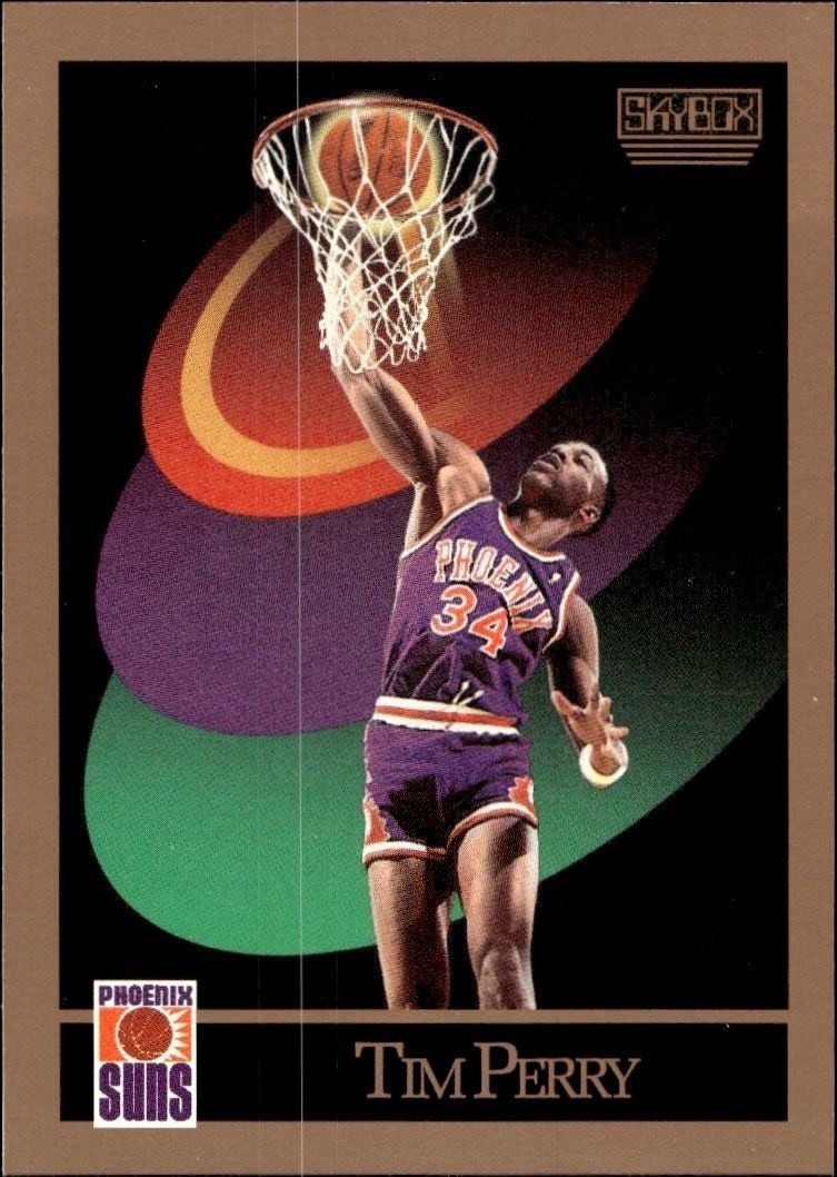 1990-91 Skybox Tim Perry #228 trading card