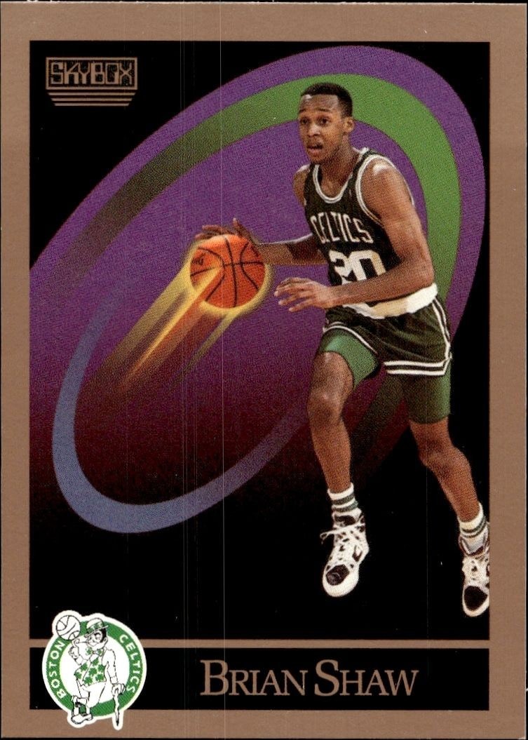 1990-91 Skybox Brian Shaw #23 trading card