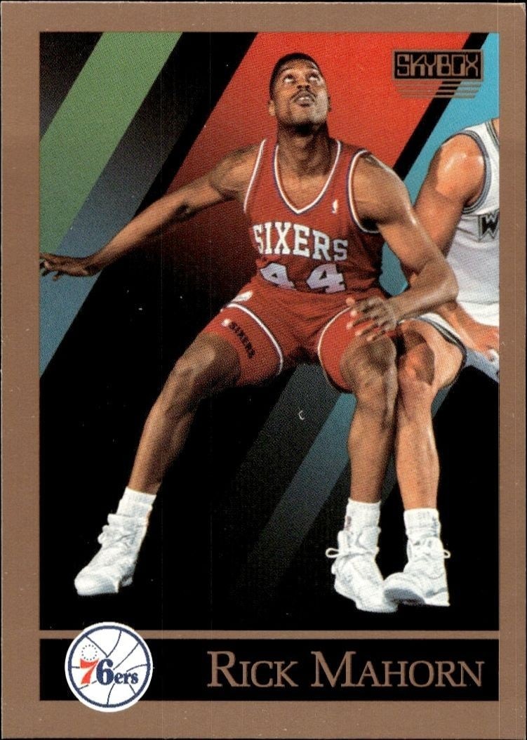 1990-91 Skybox Rick Mahorn #217 trading card