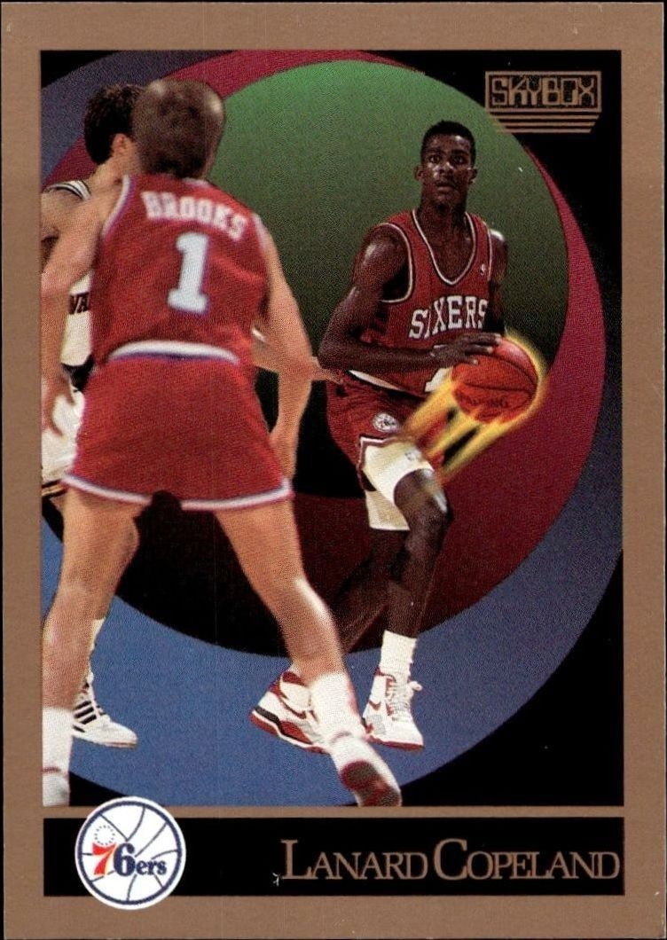 1990-91 Skybox Lanard Copeland #213 trading card