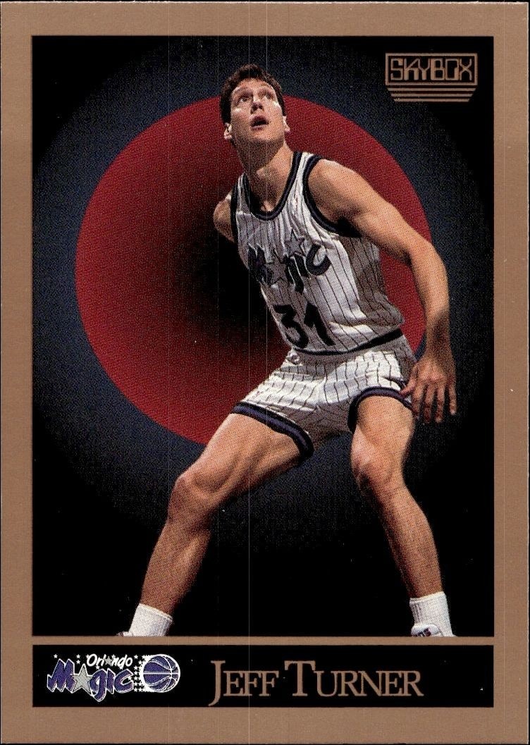 1990-91 Skybox Jeff Turner #208 trading card