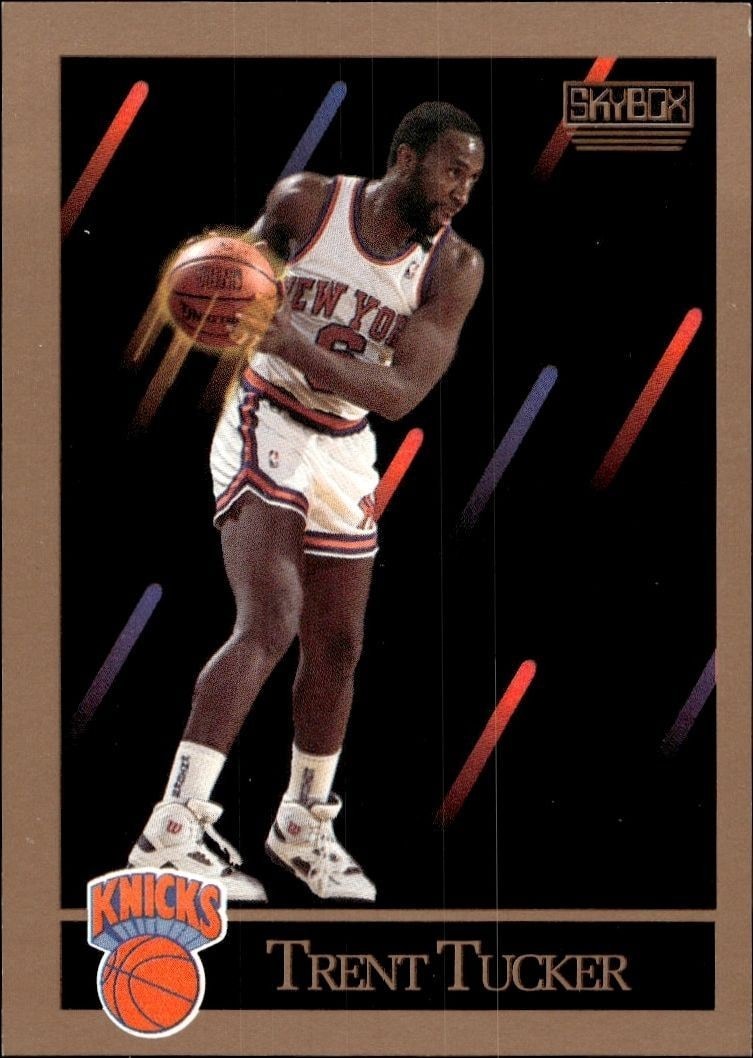 1990-91 Skybox Trent Tucker #193 trading card