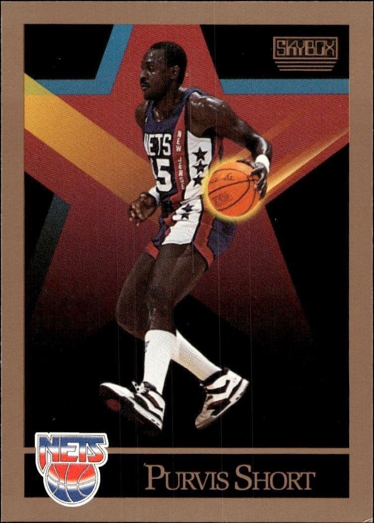 1990-91 Skybox Purvis Short #185 trading card