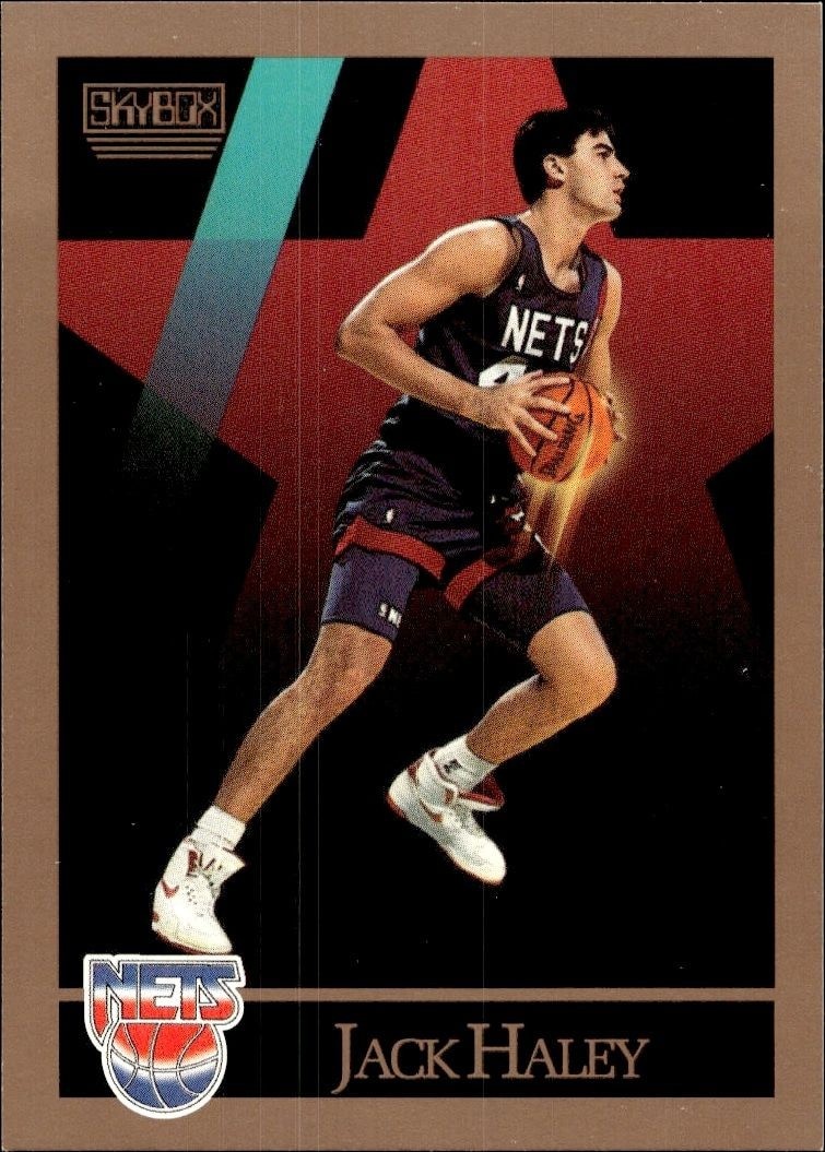 1990-91 Skybox Jack Haley #180 trading card