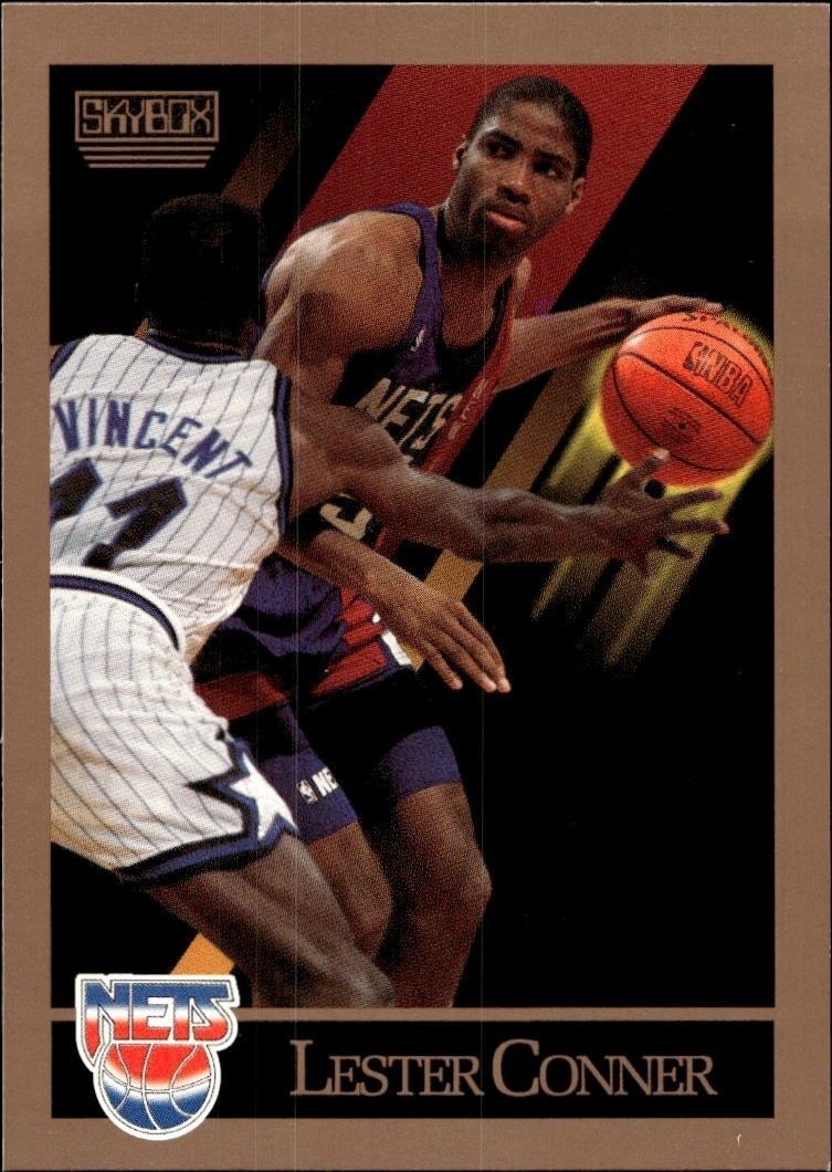 1990-91 Skybox Lester Conner #178 trading card