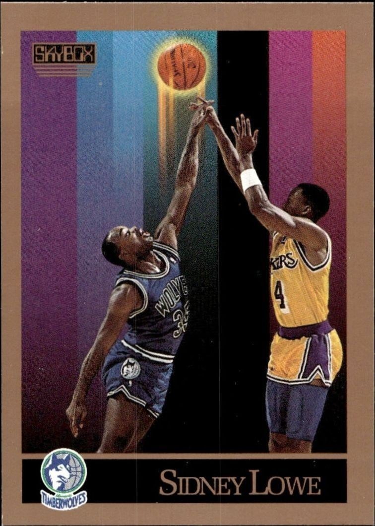 1990-91 Skybox Sidney Lowe #170 trading card