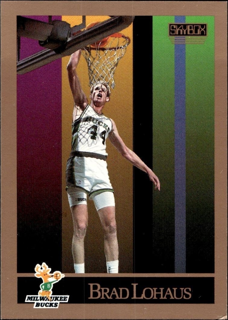 1990-91 Skybox Brad Lohaus #161 trading card