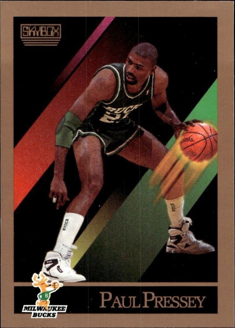 1990-91 Skybox Paul Pressey #163 trading card