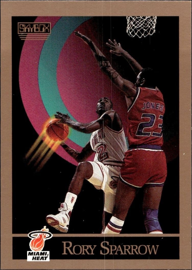 1990-91 Skybox Rory Sparrow #152 trading card