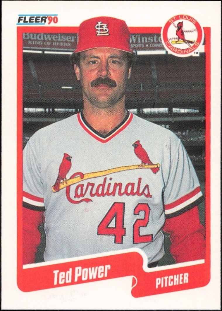 1990 Fleer Ted Power #258 trading card