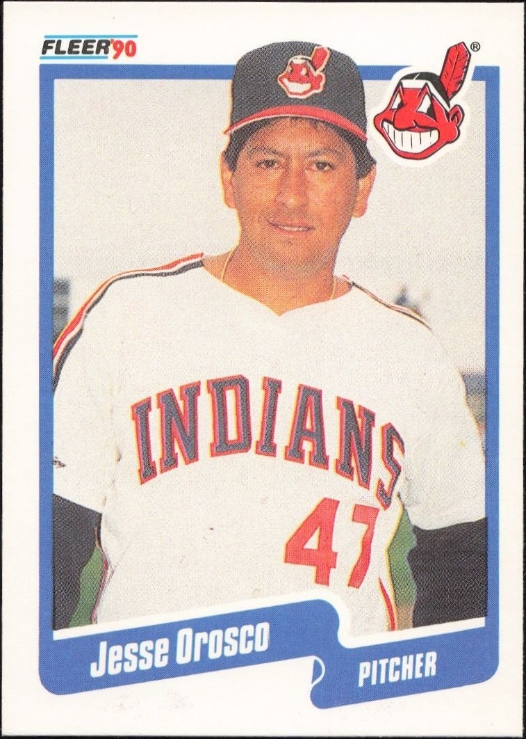 1990 Fleer Jesse Orosco #500 trading card