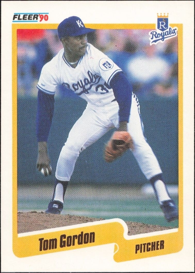 1990 Fleer Tom Gordon #108 trading card