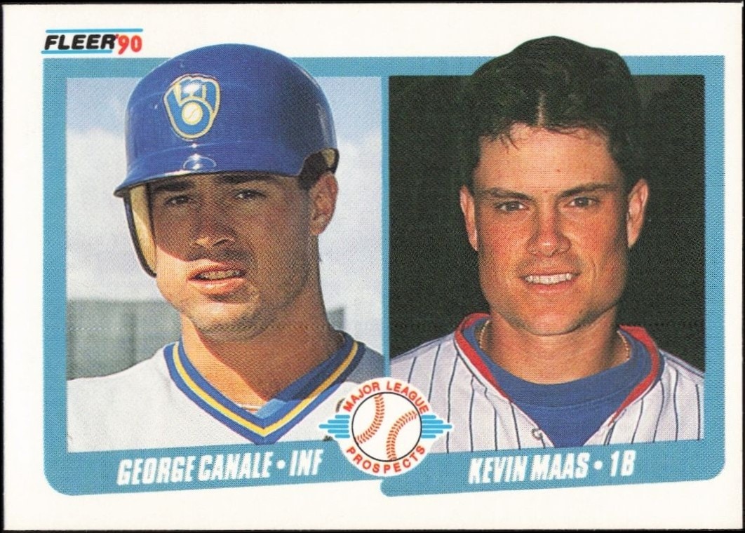 1990 Fleer George Canale #641 trading card
