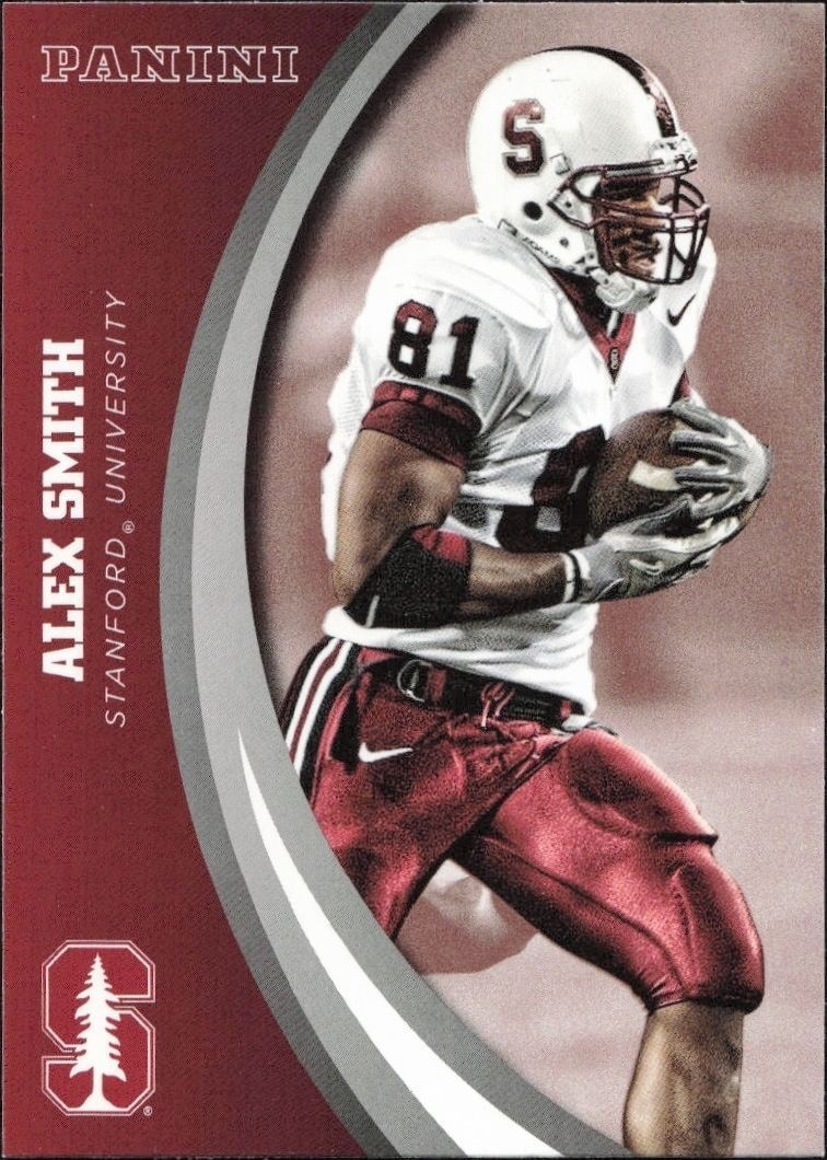 2015 Panini Stanford Cardinal Team Collection Alex Smith #40 trading card
