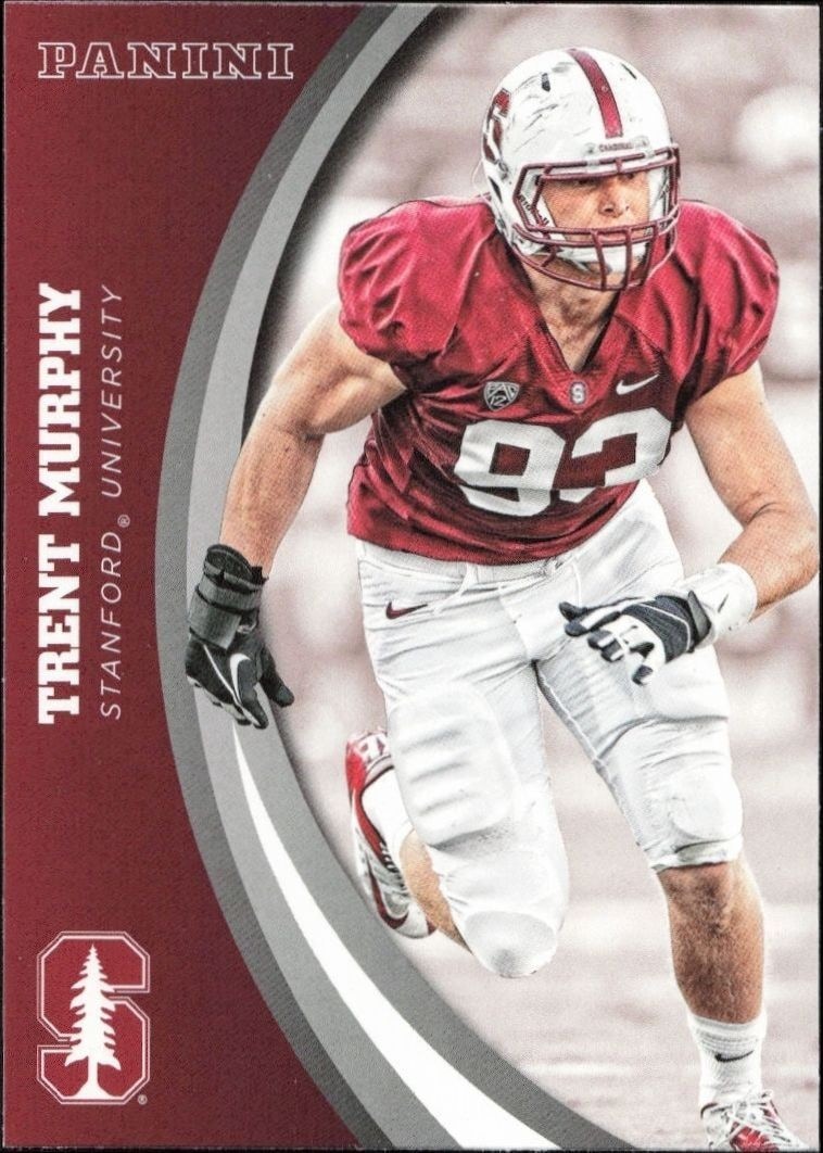 2015 Panini Stanford Cardinal Team Collection Trent Murphy #43 trading card