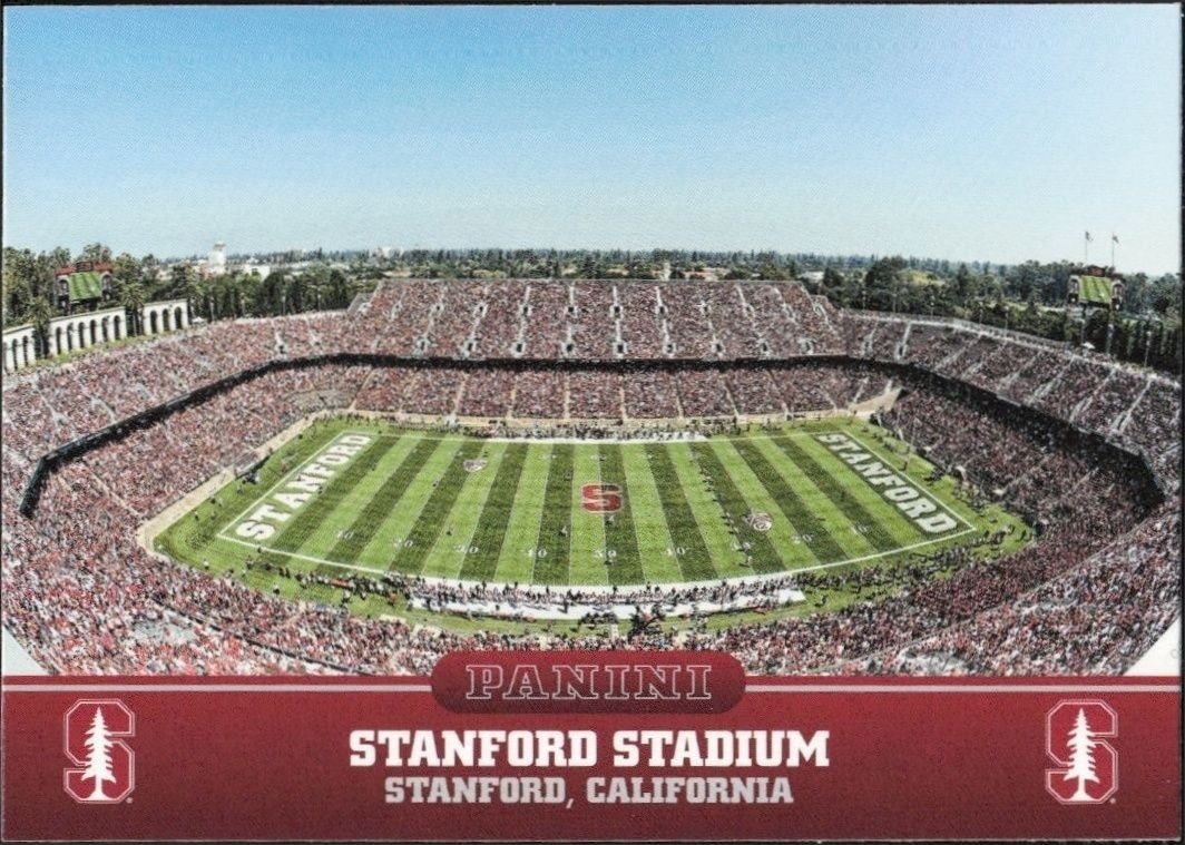 2015 Panini Stanford Cardinal Team Collection Stanford Stadium #8 trading card