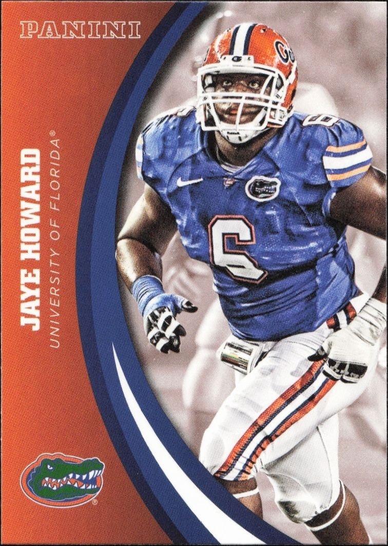 2015 Panini Florida Team Collection Jaye Howard #22 trading card